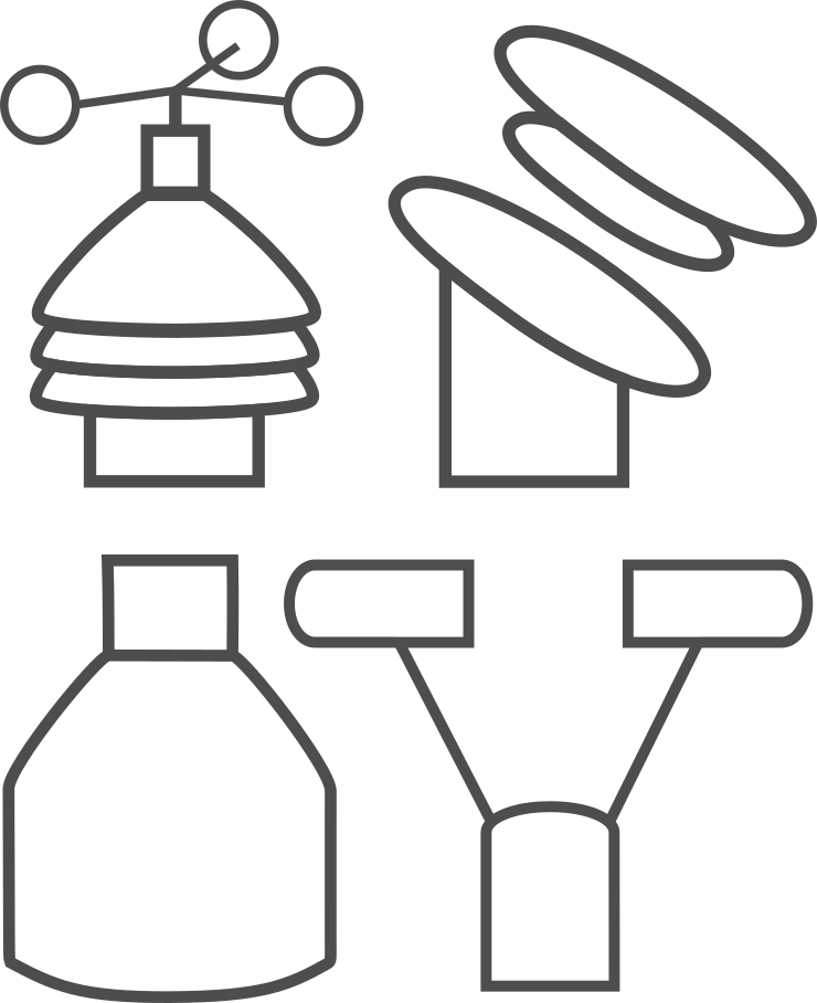 cloud radar and microwave radiometer data monitor